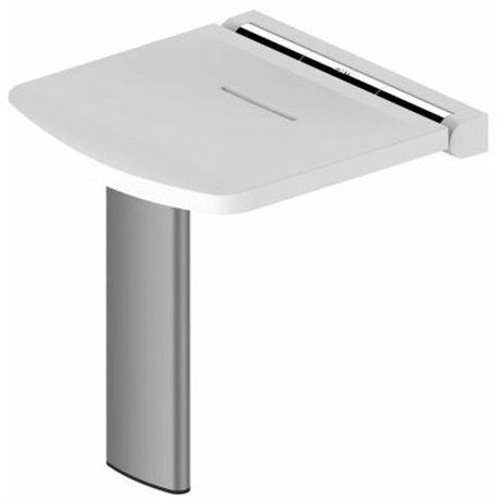 Siège Onyx 02810WH-LS Blanc avec pied réglable Siège Onyx 02810WH-LS Blanc avec pied réglable