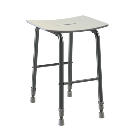 Tabouret Rugao 02301WH-LS Blanc 590x350x300 mm Tabouret Rugao 02301WH-LS Blanc 590x350x300 mm
