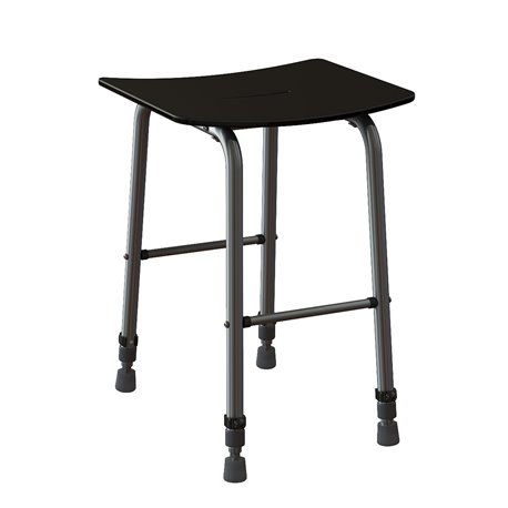 Tabouret Rugao 02301BK-LS Noir 590x350x300 mm Tabouret Rugao 02301BK-LS Noir 590x350x300 mm