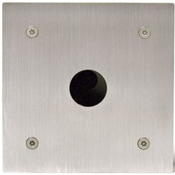 Boîtier inox encastrable VBET25 120102 pour lecteur Vigik 