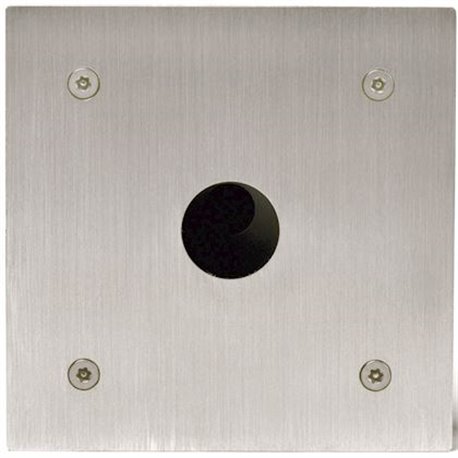 Boîtier inox encastrable VBET25 120102 pour lecteur Vigik 
