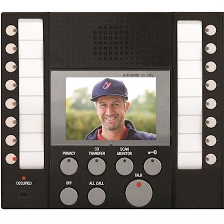 Poste maître AX8MV 110957 8 appels avec vidéo couleur 