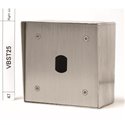 Boîtier inox saillie VBST25 120103 pour lecteur Vigik 