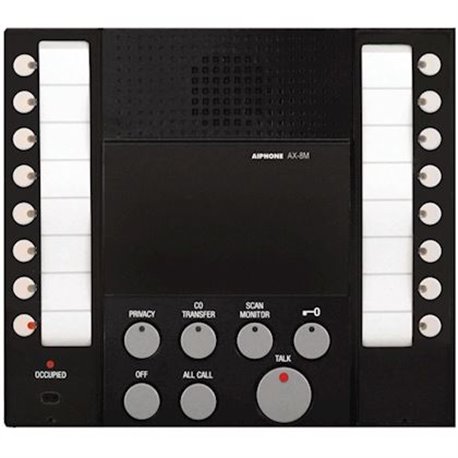 Poste maître AX8M 110956 audio 8 appels 