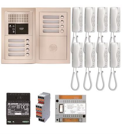 Pack audio GTBA8E 200379 programmé 8 postes