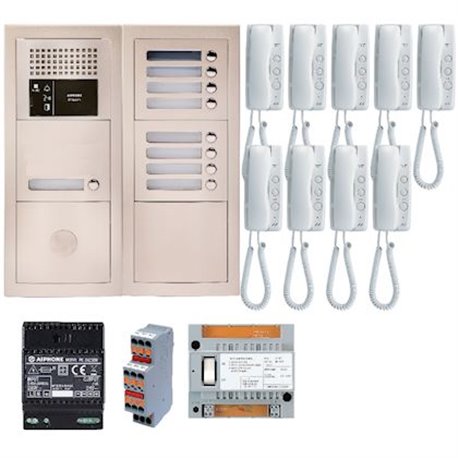 Pack audio GTBA9E 200380 programmé 9 postes