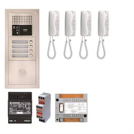 Pack audio GTBA4E 200375 programmé 4 postes