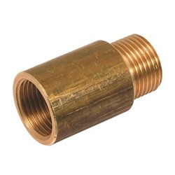 Allonge lisse taraudage long laiton brut Sudo 10281 50-3/4"