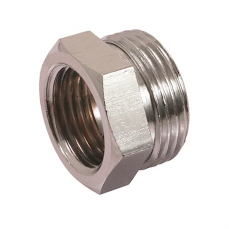 Réduction mâle-femelle avec butée chromée Sudo E123018001 3/4"-1/2"