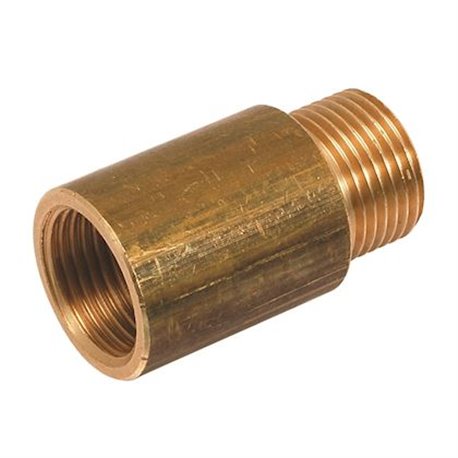 Allonge lisse taraudage long laiton brut Sudo 10263 100-1/2" Allonge lisse taraudage long laiton brut Sudo 10263 100-1/2"