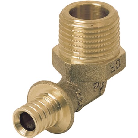 Coude 90° avec sortie mâle SDR 11 LX 11691831001 Ø 40-1"1/4 M mm / Sachets de 3 unités