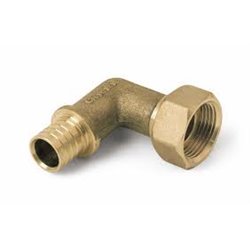 Coude 90° à écrou prisonnier sortie femelle SDR 11 LX 11691711001 Ø 16-3/8" F mm / Sachets de 10 unités