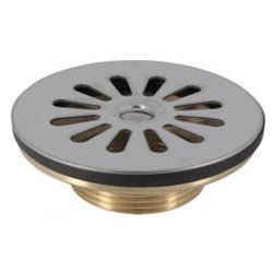 Bonde et vidage évier inox 60 mm 0501004 à grille, 