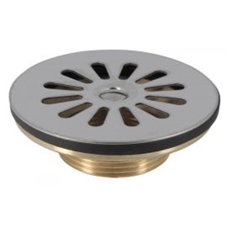 Bonde et vidage évier inox 60 mm 0501004 à grille, 