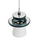 Bonde et vidage évier inox 50 mm 0204014  bouchon chaînette, 1 cuve 