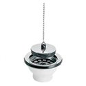 Bonde et vidage évier inox 60 mm 0204004  bouchon chaînette
