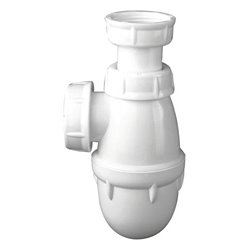 Siphon évier 0204002 hauteur réglable 137 - 177, sortie 40 mm