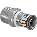Raccord multicouche Uponor S-Press PLUS raccord mâle 1070507 dimension-Ø 25-R3/4"MT