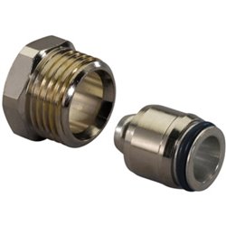 Raccord fileté Uponor Smart radi raccord fileté pour robinet 1014016 dimension-Ø 16-G1/2"MT