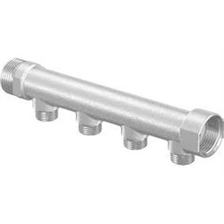 Collecteur multicouche Uponor Uni-C collecteur 2 sorties S 1014109 dimension-Ø 1"MT/FT 4x1/2"MT