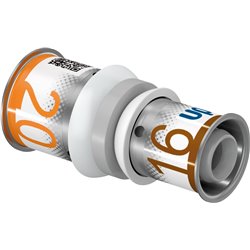Manchon multicouche Uponor S-Press PLUS manchon réduit PPSU 1039937 dimension-Ø 20-16 mm