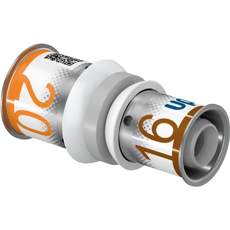 Manchon multicouche Uponor S-Press PLUS manchon réduit PPSU 1039937 dimension-Ø 20-16 mm