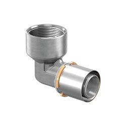 Raccord multicouche Uponor S-Press coude 90° femelle 1046912 dimension-Ø 50-Rp1 1/2"FT