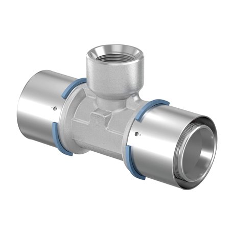 Raccord multicouche Uponor S-Press té femelle 1046922 dimension-Ø 40-Rp1/2"FT-40