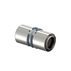 Raccord multicouche Uponor S-Press manchon 1046932 dimension-Ø 40-40 mm