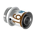 Raccord à sertir Uponor S-Press PLUS bouchon 1070621 dimension-Ø 16 mm