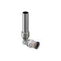 Raccord multicouche Uponor S-Press PLUS canne coudée 1070650 dimension-Ø 16-15CU I150 mm