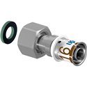 Raccord multicouche Uponor S-Press PLUS raccord écrou libre 1070708 dimension-Ø 16-G3/8"SN