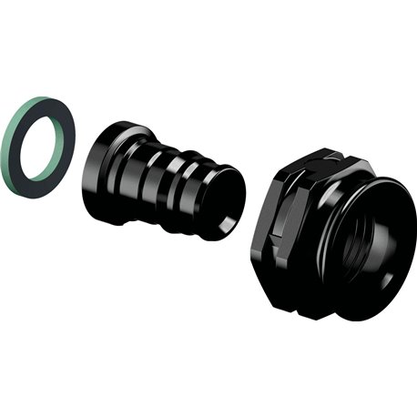 Raccord écrou tournant Q&E raccord écrou tournant PPSU 1038024 dimension-Ø 25-G3/4"SN