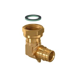Raccord écrou tournant PL Q&E coude écrou tournant PL 1047879 dimension-Ø 16-G1/2"SN