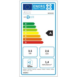 Climatiseur mobile Altech 6014143 3.5 kWatts