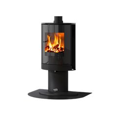 Poêle à bois Tamaris 411110NOIR 8 kWatts Noir