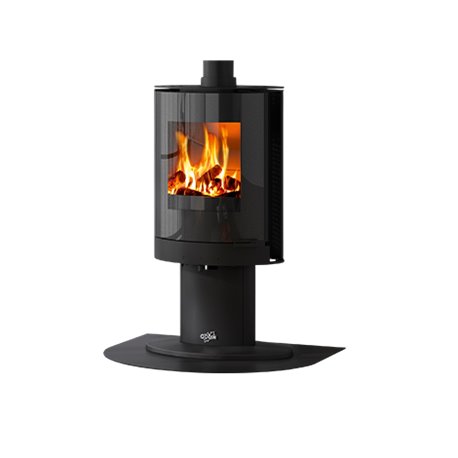 Poêle à bois Tamaris 411110NOIR 8 kWatts Noir