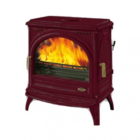 Poêle à bois Petit Carvin 366102PRUNE 8 kWatts Prune