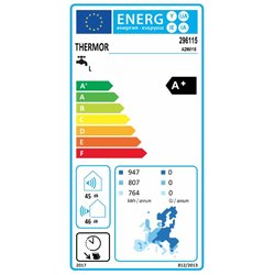 Chauffe-eau thermodynamique 150 litres - Aéromax 5 vertical mural 296 115