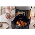 Friteuse 0,8 kg Airfryer Essential HD9252.70 1400 Watts noir et argent
