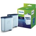 Pack 2 filtres à eau et à calcaire AquaClean CA6903.22 pour Philips et Saeco
