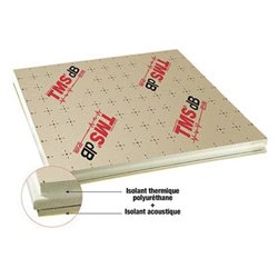 Plancher chauffant Lot de 8 dalles isolantes 1200x1000x48 mm (LxlxEp)