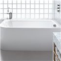 Baignoire d'angle asymétrique version droite 170x75 cm Viride