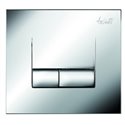 Plaque de commande bâti-support touches rectangulaires inox Ancoflash