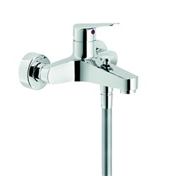 Mitigeur bain-douche monocommande mural Ancoflash
