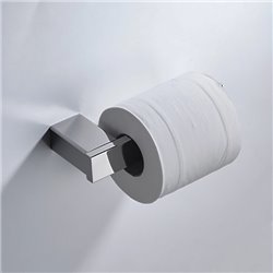 Porte-rouleau papier toilette mural Acier Inoxydable Carré