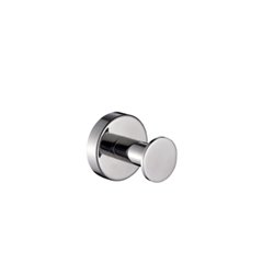 Patère murale Simple Rond Acier Inoxydable