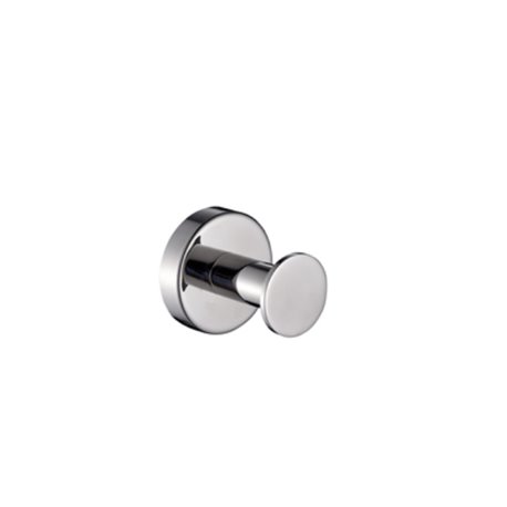 Patère murale Simple Rond Acier Inoxydable