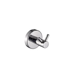 Patère murale Double Acier Inoxydable