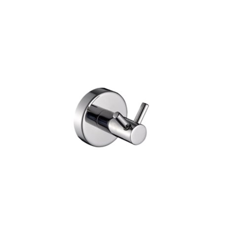 Patère murale Double Acier Inoxydable